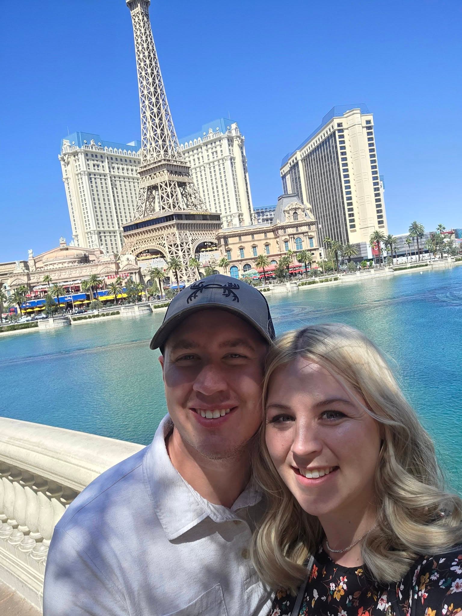 Bradley Payne with his wife Jess